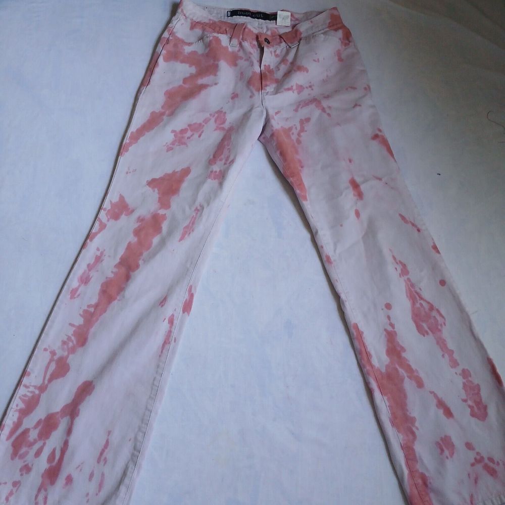 Levis Silvertab Jeans 13 29 Tie Dye‎ Bleached Festival Vintage Y2k Low Rise